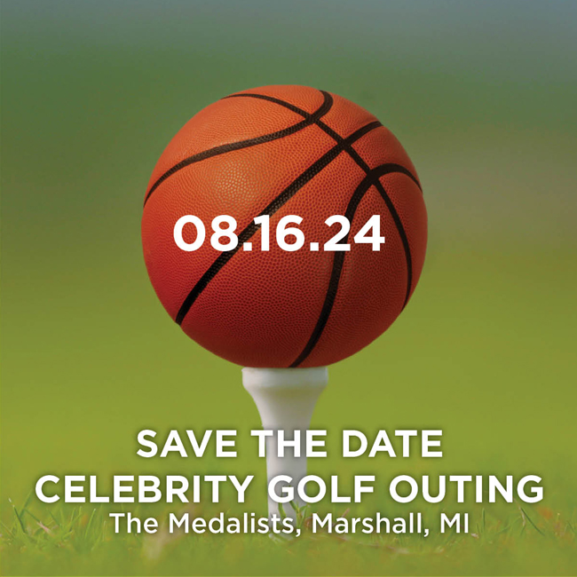 Save The Date. Golf Outing is August 16, 2024